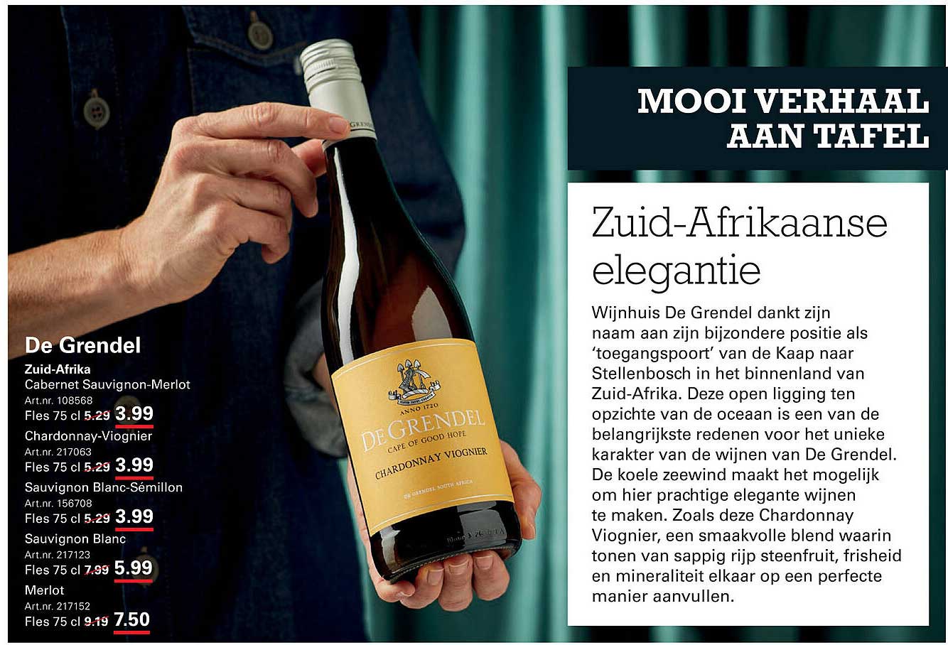 De Grendel Zuid-Afrika Cabernet Sauvignon-Merlot
