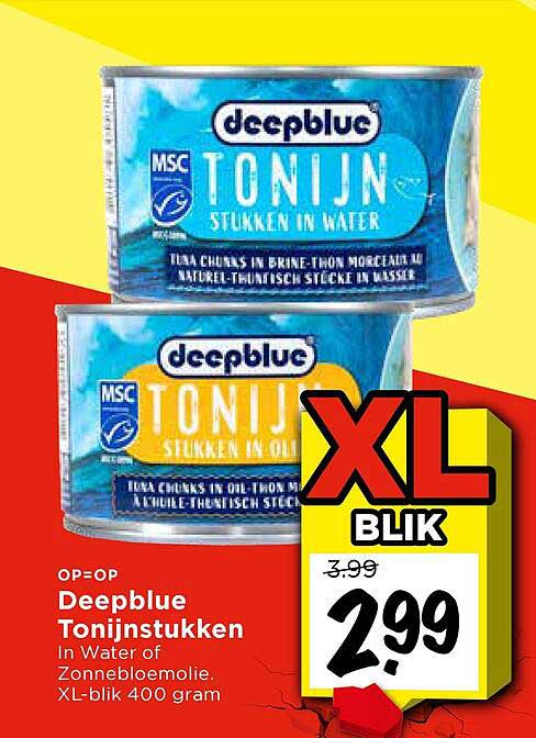 Deepblue Tonijnstukken