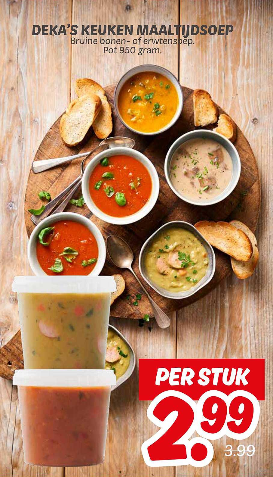 DEKA’S KEUKEN MAALTIJDSOEP