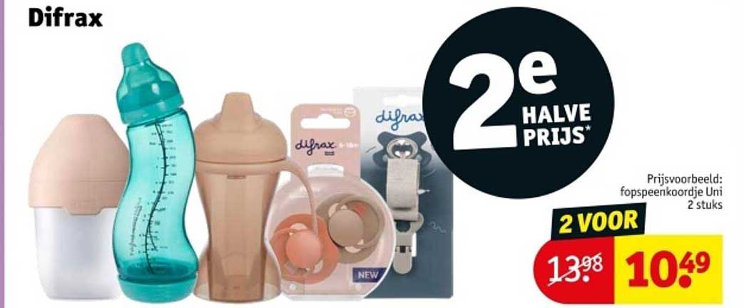 Difrax 2e HALVE PRIJS