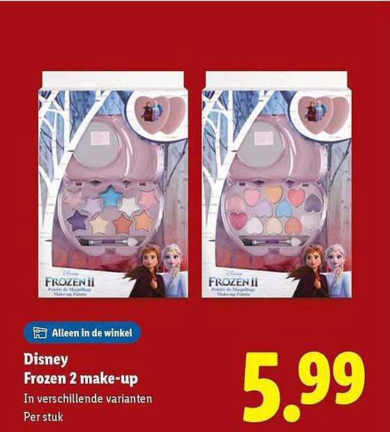Disney Frozen 2 make-up