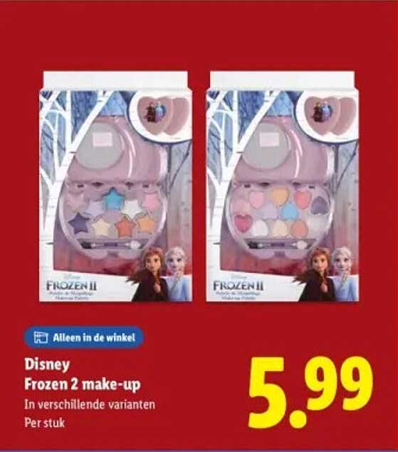 Disney Frozen 2 make-up