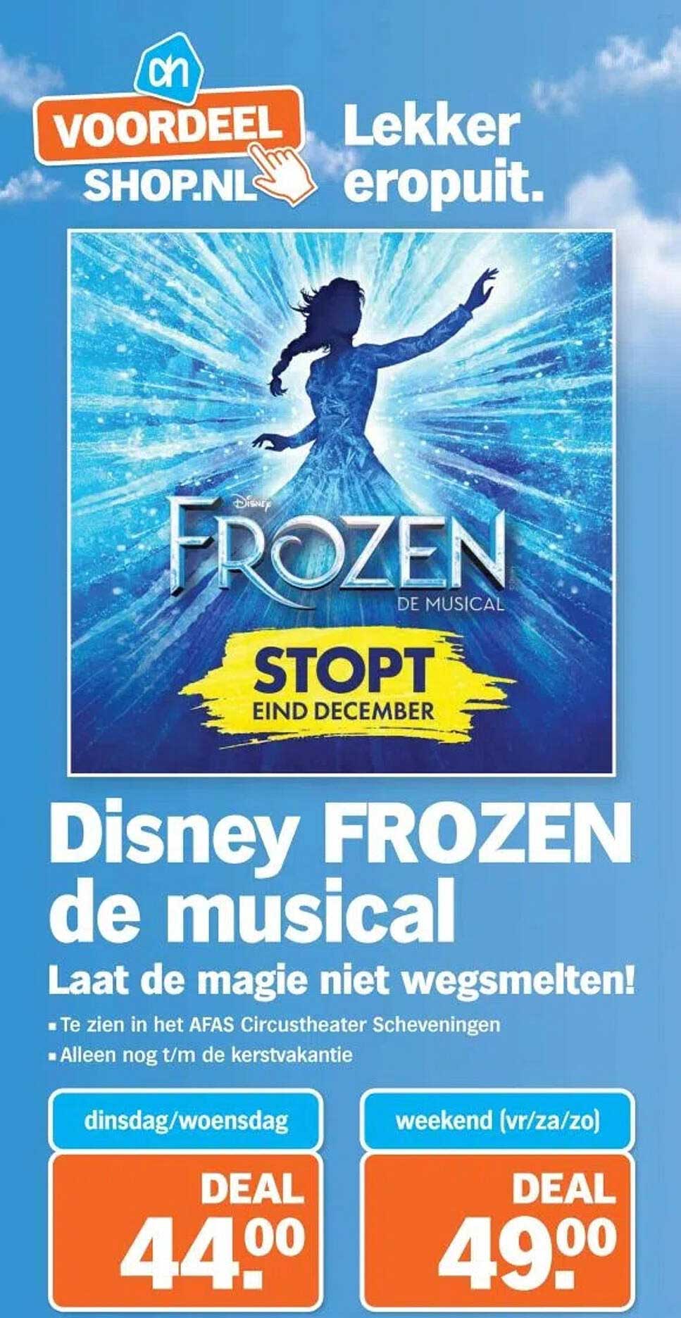 Disney FROZEN de musical