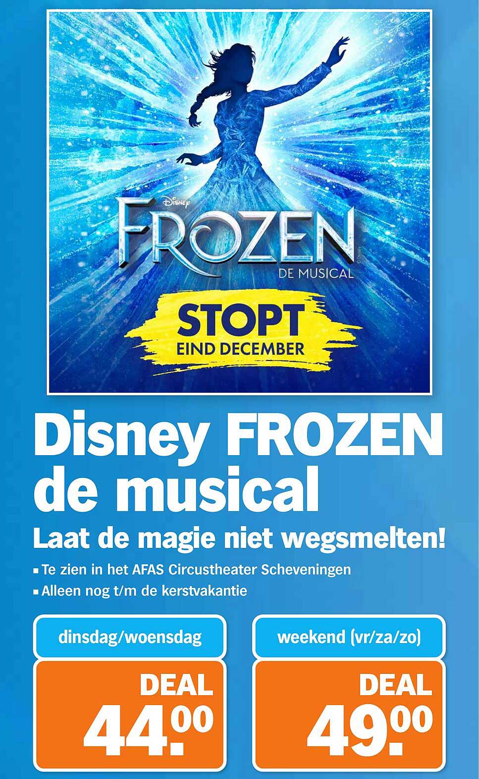 Disney FROZEN de musical