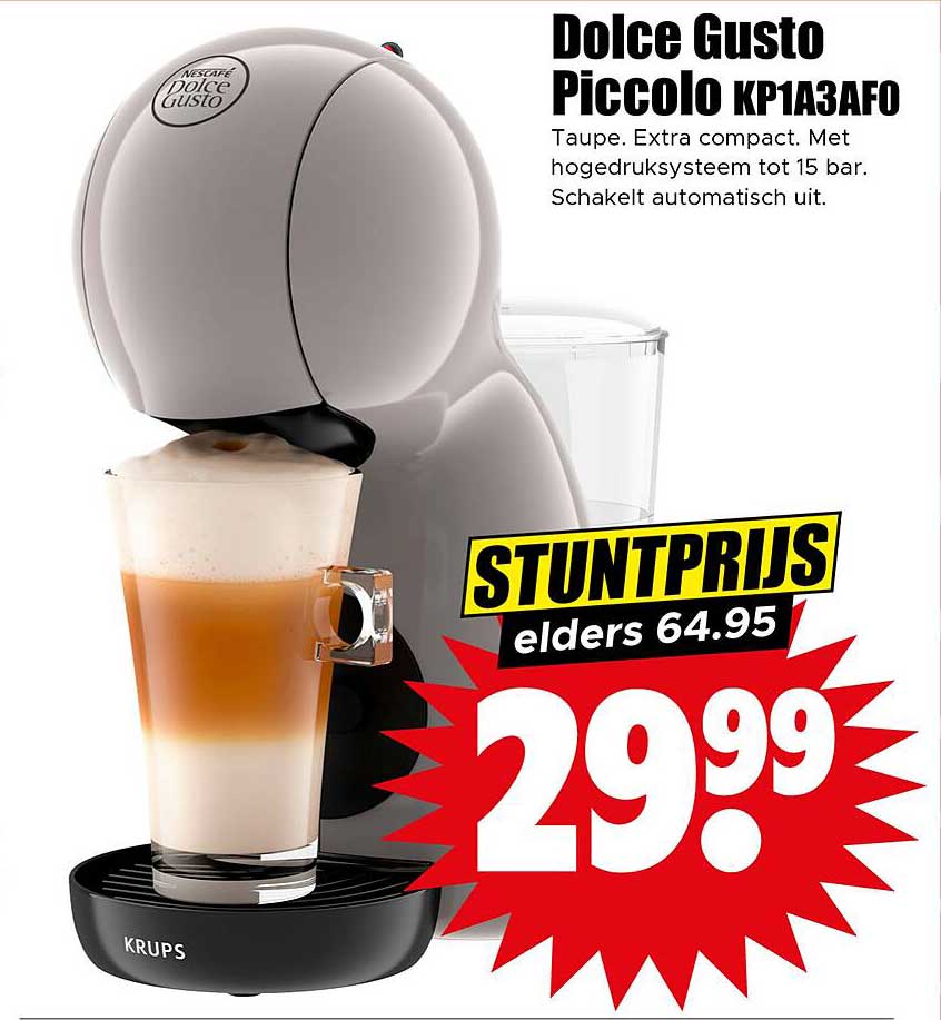 Dolce Gusto Piccolo KP1A3AFO