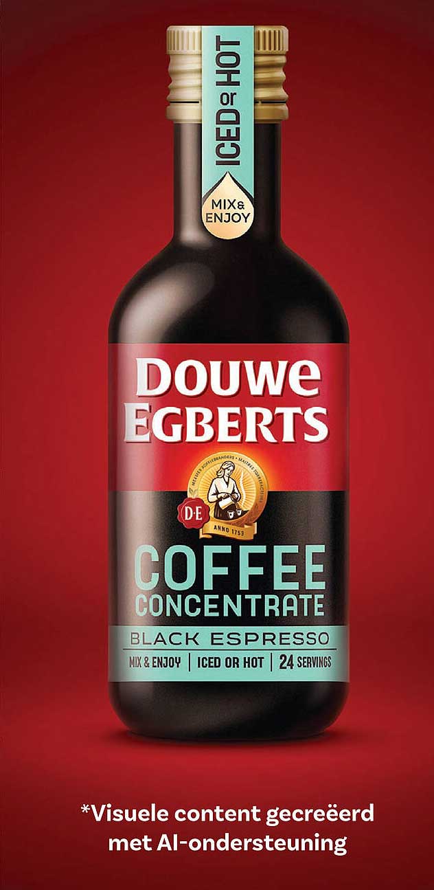 Douwe Egberts Coffee Concentrate Black Espresso