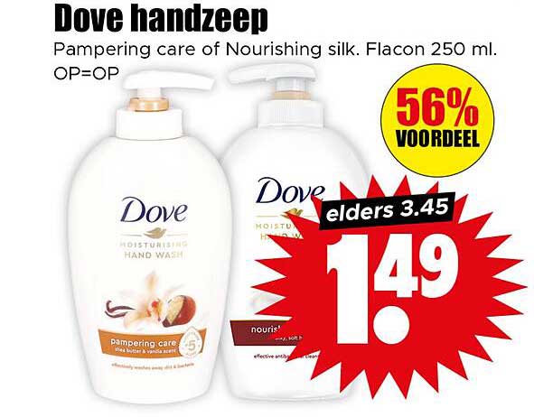 Dove handzeep