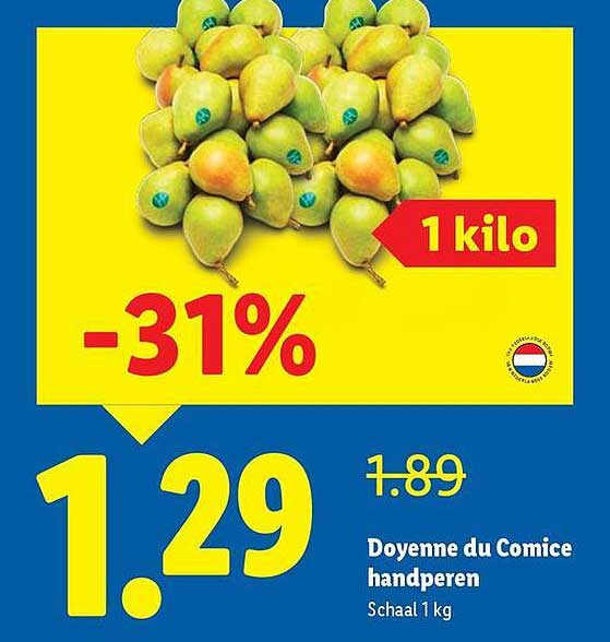 Doyenne du Comice handperen