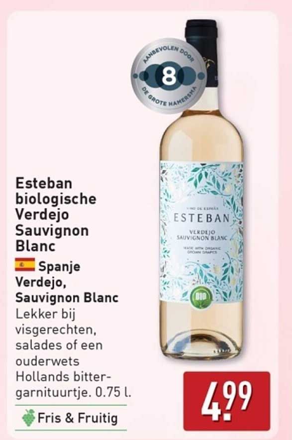 Esteban biologische Verdejo Sauvignon Blanc