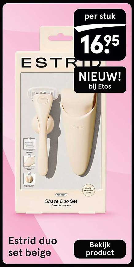 Estrid duo set beige
