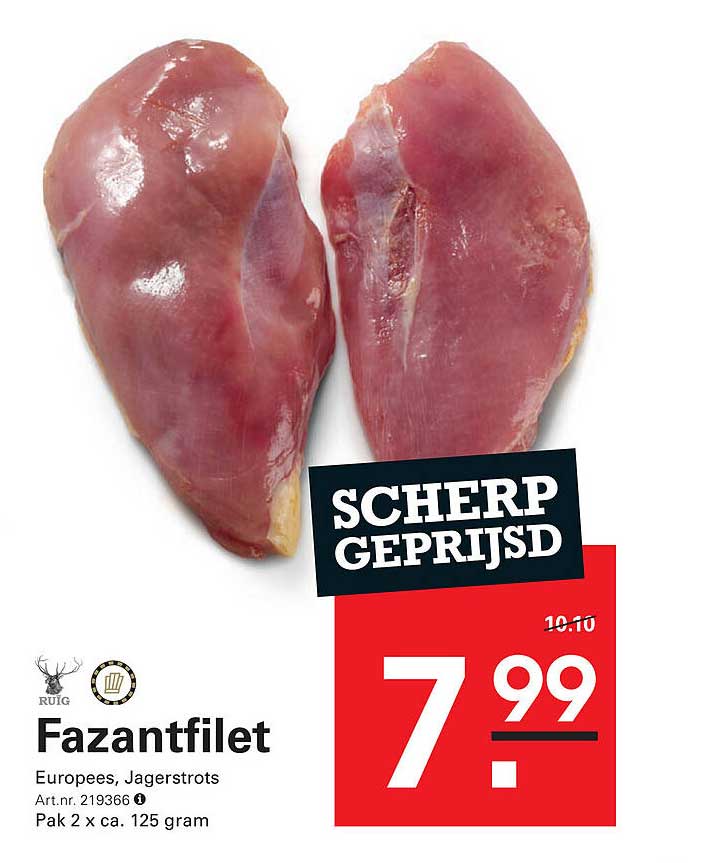 Fazantfilet