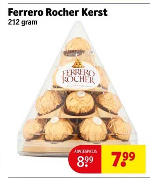 Ferrero Rocher Kerst 212 gram