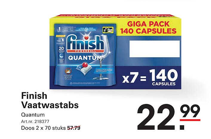 Finish Vaatwastabs Quantum