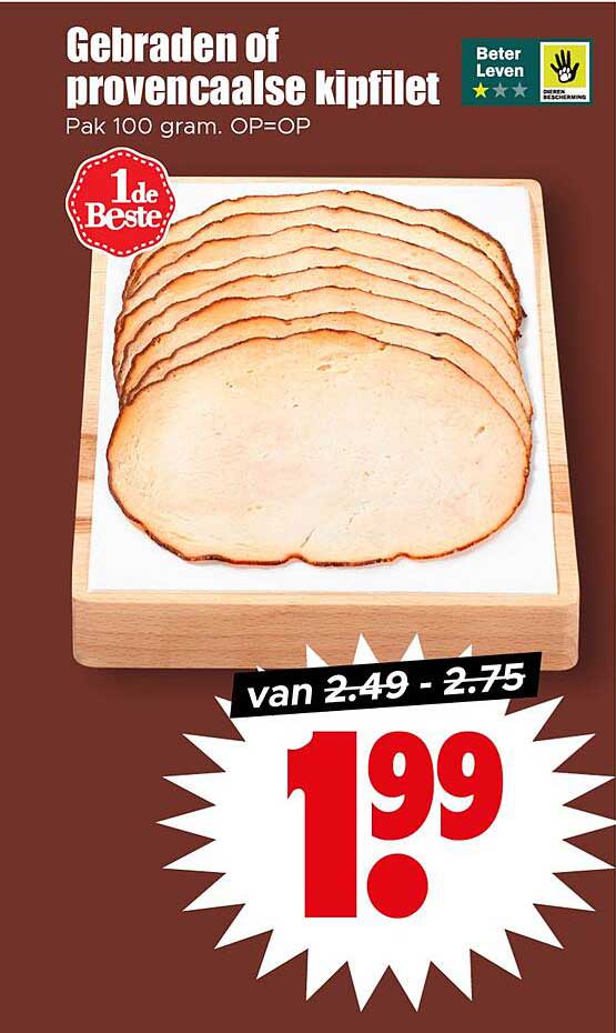 Gebraden of provencaalse kipfilet