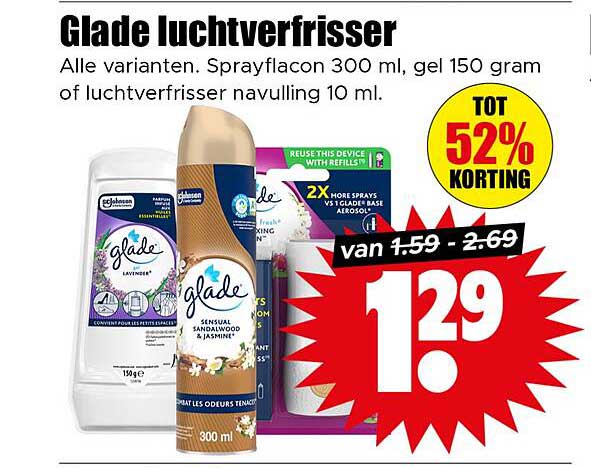 Glade luchtverfrisser