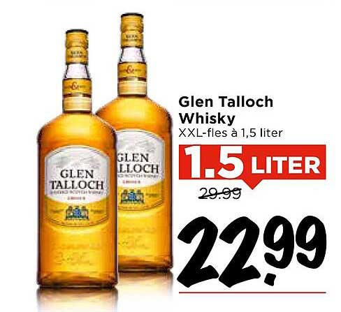 Glen Talloch Whisky XXL-fles à 1,5 liter
