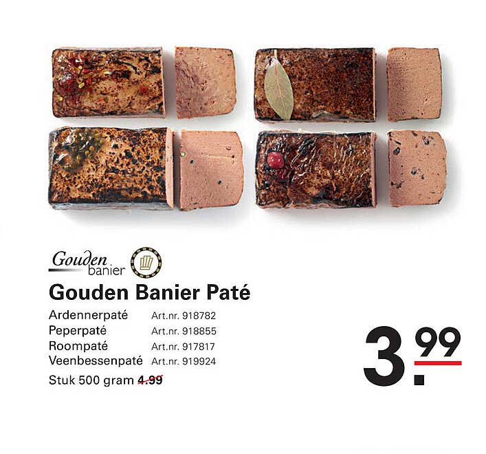Gouden Banier Paté