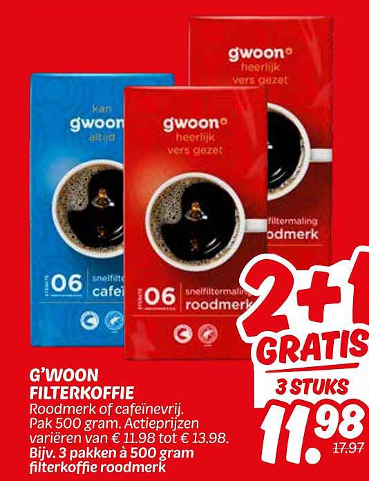 G'woon Filterkoffie