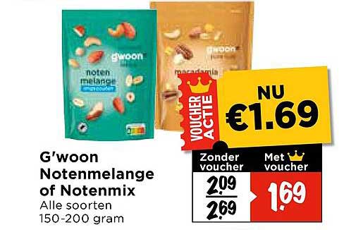 G'woon Notenmelange of Notenmix