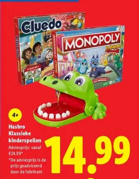 Hasbro Klassieke kinderspellen
