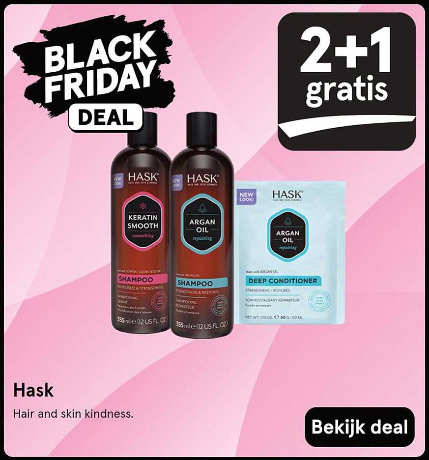 Hask 2+1 gratis aanbieding