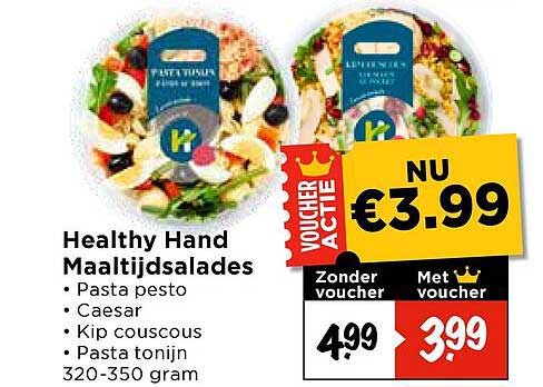 Healthy Hand Maaltijdsalades