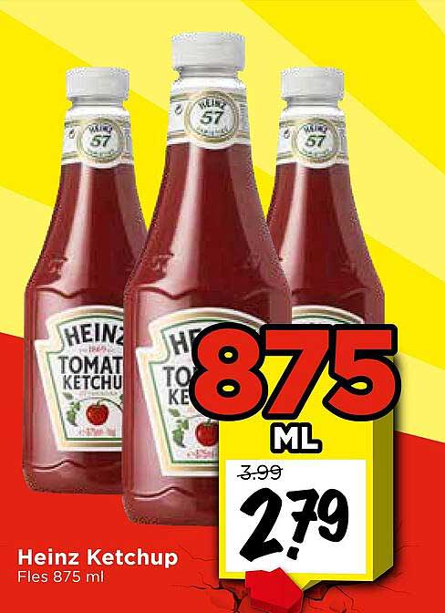 Heinz Ketchup Fles 875 ml