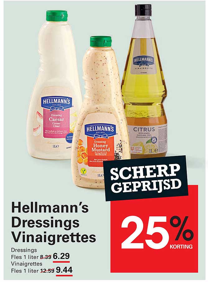 Hellmann’s Dressings Vinaigrettes