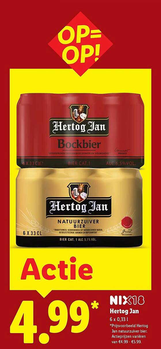 Hertog Jan Bockbier & Natuurlijker Bier