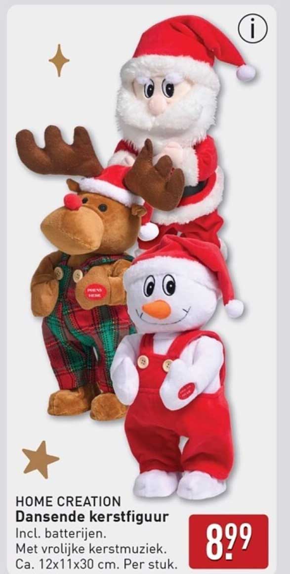 HOME CREATION Dansende kerstfiguur