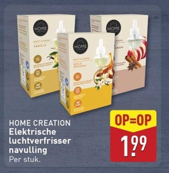 HOME CREATION Electrische luchtverfrisser navulling