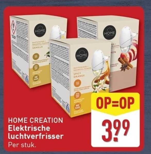 HOME CREATION Elektrische luchtverfrisser