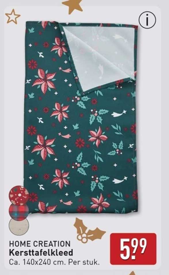 HOME CREATION Kersttafellkleed