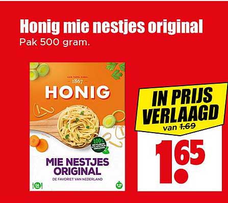 Honig mie nestjes original