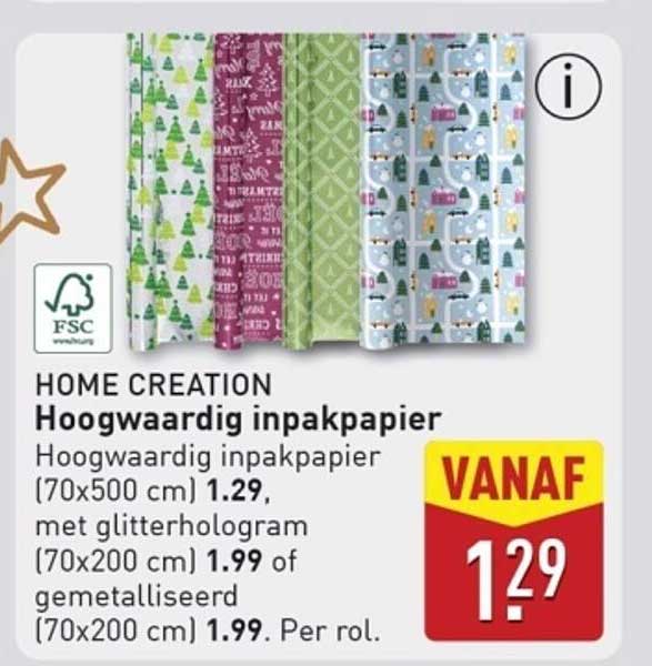Hoogwaardig inpakpapier