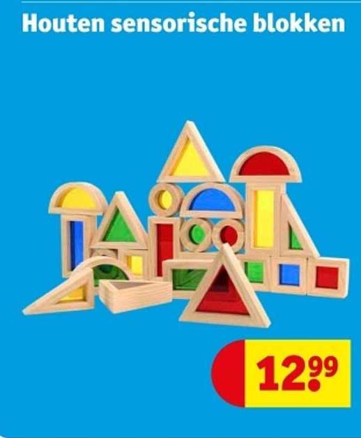 Houten sensorische blokken