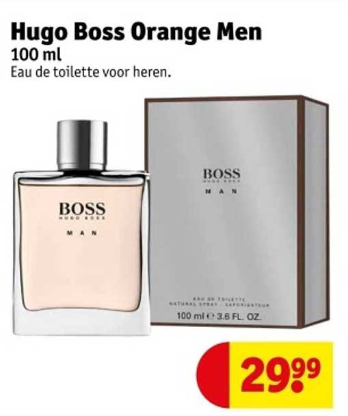 Hugo Boss Orange Men 100 ml Eau de toilette voor heren.