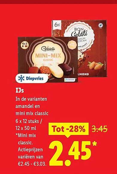 IJs - Gedetailleerd Mini-Mix Classic