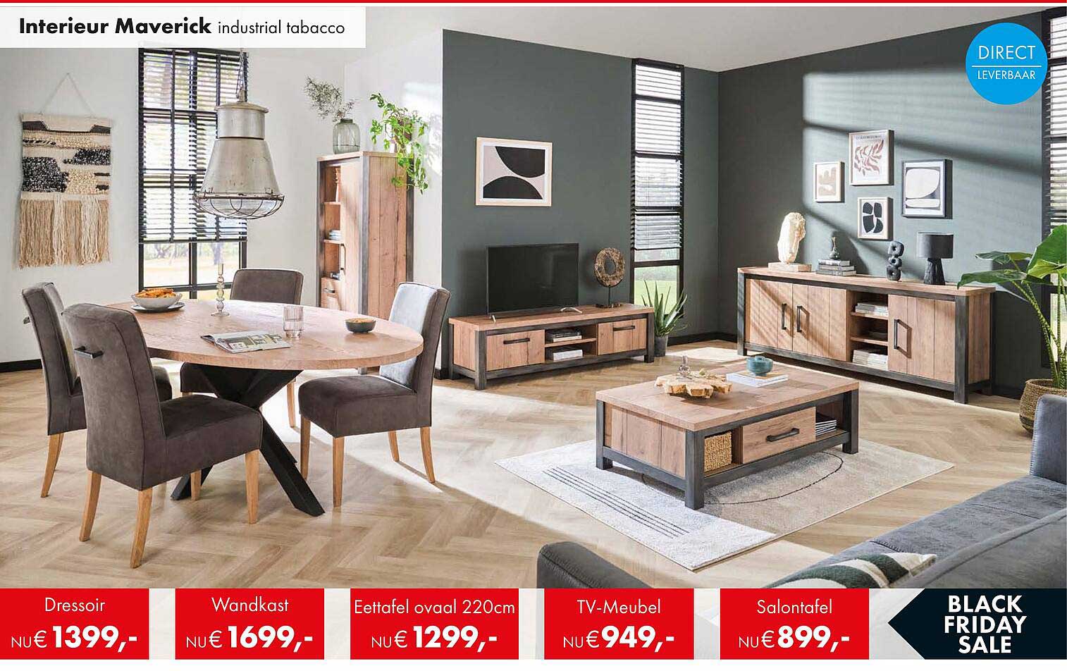 Interieur Maverick industrial tabacco