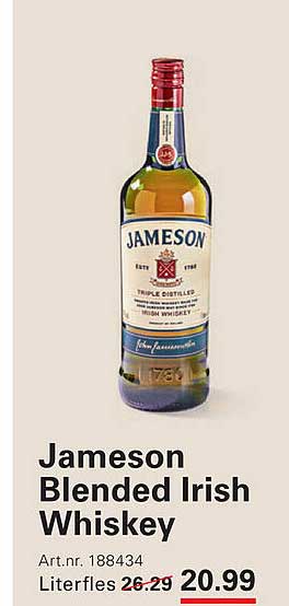 Jameson Blended Irish Whiskey