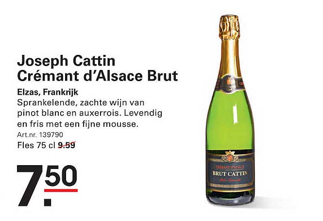 Joseph Cattin Crémant d'Alsace Brut