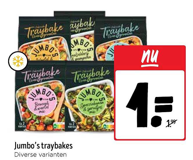 Jumbo’s traybakes