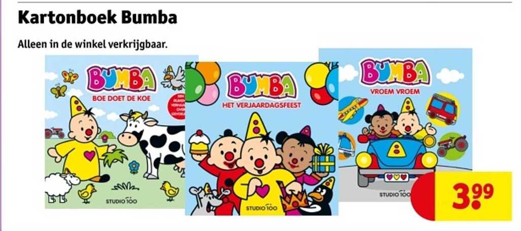 Kartonnen boek Bumba