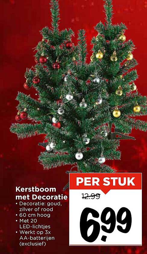 Kerstboom met Decoratie