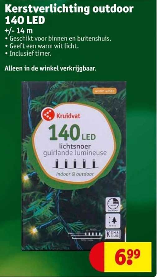 Kerstverlichting outdoor 140 LED