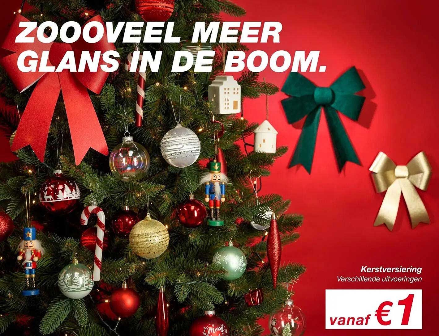 Kerstversiering Verschillende uitvoeringen