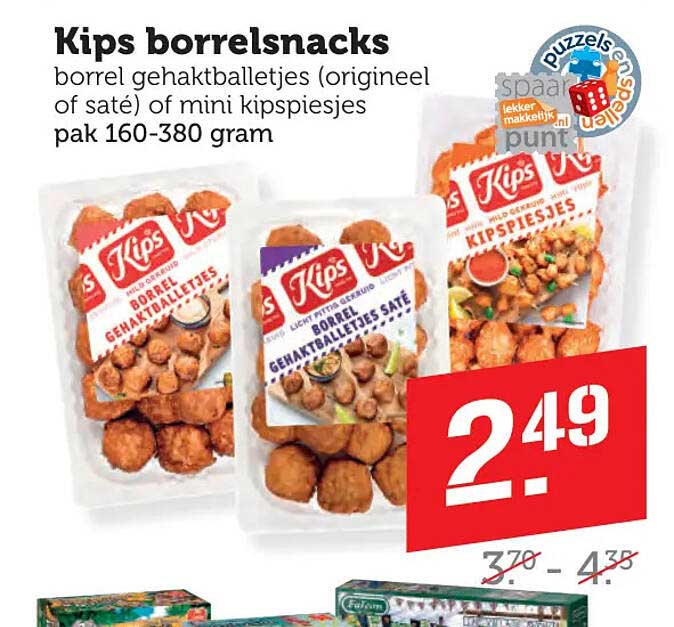 Kips borrelsnacks