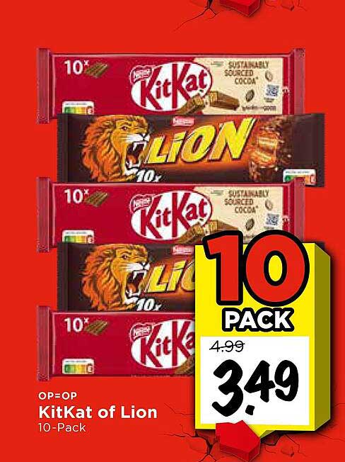 KitKat of Lion 10-Pack