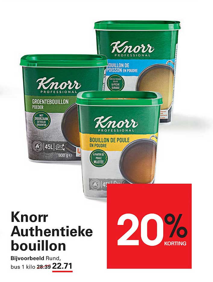Knorr Authentieke bouillon