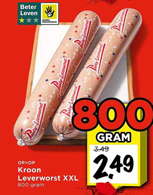 Kroon Leverworst XXL